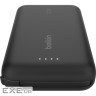 Акумулятор портативний літій-іонний Power Bank Belkin 10000мА·,год, 20Вт, з інтегро (BPB021HQBK)