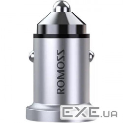 Автомобільний зарядний пристрій ROMOSS 20W USB-A+C Silver (AU20T-10-S14)