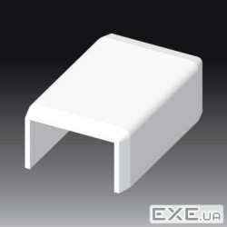 Накладка на стик до LHD 25х15 білого кольору, Серія LH, ПВХ (8692_HB) (8692_HB)