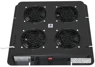 Блок вентиляторів ZPAS 4 вентилятори, 230В, 30Вт, чорний (W-0200-06-01-161) (W-0200-06-01-161)