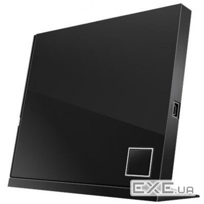 Оптичний привід зовнішній BD-WR (Blu-Ray) Asus SBW-06D2X-U / BLK / G / AS (90-DT20305-UA151KZ)