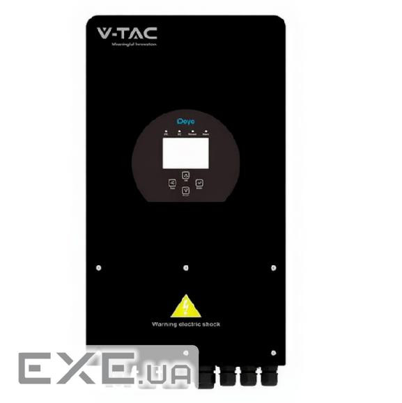 Гібридний інвертор (hybrid) BLACK Deye SUN-5K-SG03LP1-EU WI-FI, 5кВт, однофаз (SUN-5K-SG03LP1-EU-BK)