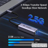 Перехідник USB-C to RJ45 Ethernet 2500Mbps Ugreen (25052)