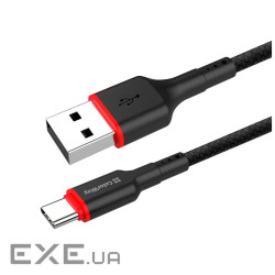 Дата кабель USB 2.0 AM to USB-C 1.0m 2.4А black ColorWay (CW-CBUC064-BK)