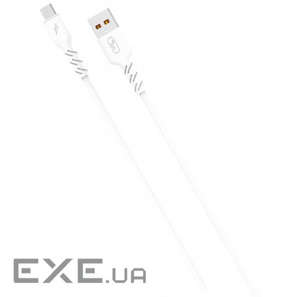 Кабель SkyDolphin S07V TPE High Elastic Line USB - micro USB (M/M), 1 м , White (SDUSB-000597)