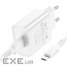 Зарядний пристрій BOROFONE BA74A Aspirer charger set(Micro) White (BA74AMW)