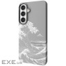 Чехол Proove Gleam Case with Magnetic Ring Samsung Galaxy S26 white waves (70949 white waves)