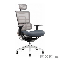 Офісне крісло GT Racer X-802 Bright Gray (X-802 Bright Gray (W-20 B-40))