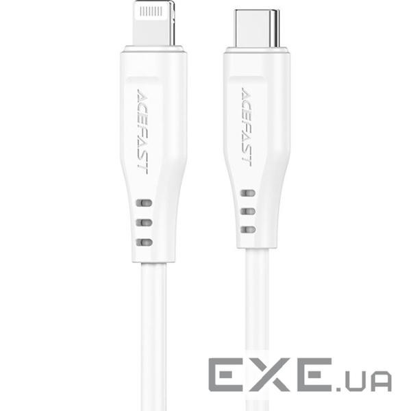Кабель ACEFAST C3-01 USB-C to Lightning 1.2м White (AFC3-01W)