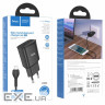 Зарядний пристрій HOCO C88A Star round 2xUSB + cable Micro 12W Black (6931474749529)
