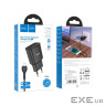Зарядний пристрій HOCO C88A Star round 2xUSB + cable Micro 12W Black (6931474749529)