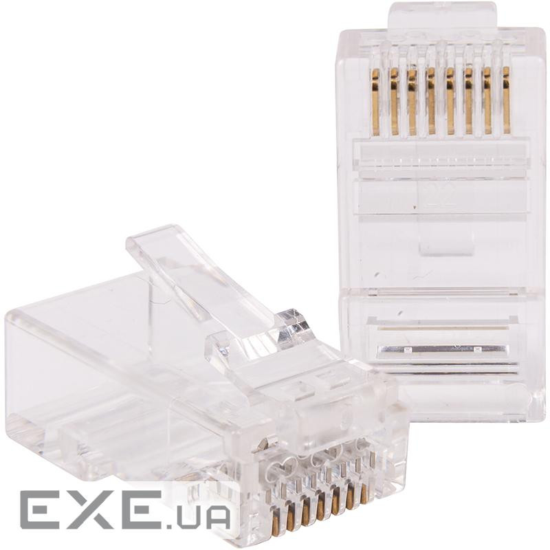 Модульний штекер RJ45 для UTP CAT6A, 100 шт. (TV993154)