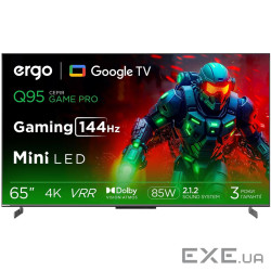 Телевізор ERGO 65MQ95 Game PRO рідкокристалічний