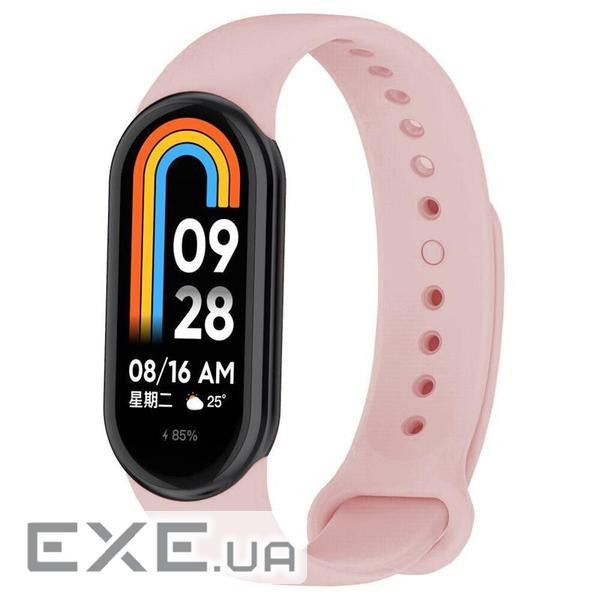 Силіконовий ремінець BeCover для Xiaomi Mi Smart Band 8 Coral (709387)