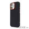 Чохол до мобільного телефона Armorstandart LikeCarbon2 SE MagCase Apple iPhone 17 Black O (ARM89160)