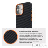 Чохол до мобільного телефона Armorstandart LikeCarbon2 SE MagCase Apple iPhone 17 Black O (ARM89160)
