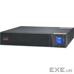 Джерело безперебійного живлення APC Easy UPS SRV 1000VA/900W, RM 2U, LCD, USB, RS232, (SRV1KRIRK-E)