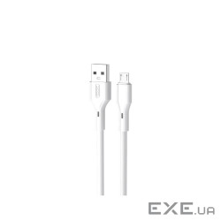 Дата кабель USB 2.0 AM to Micro 5P 1.0m 2.4A XO (CB-23UM)