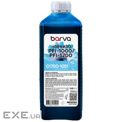 Чорнило Barva Canon PFI-1000/PFI-1700 1 л, special, pigmented photo cyan (C1700-1051)