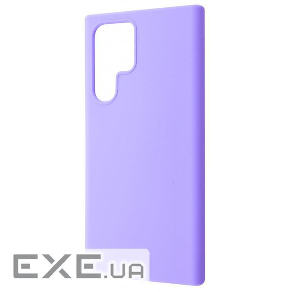 Чохол WAVE Full Silicone Cover Samsung Galaxy S22 Ultra light purple (35237 light purple)