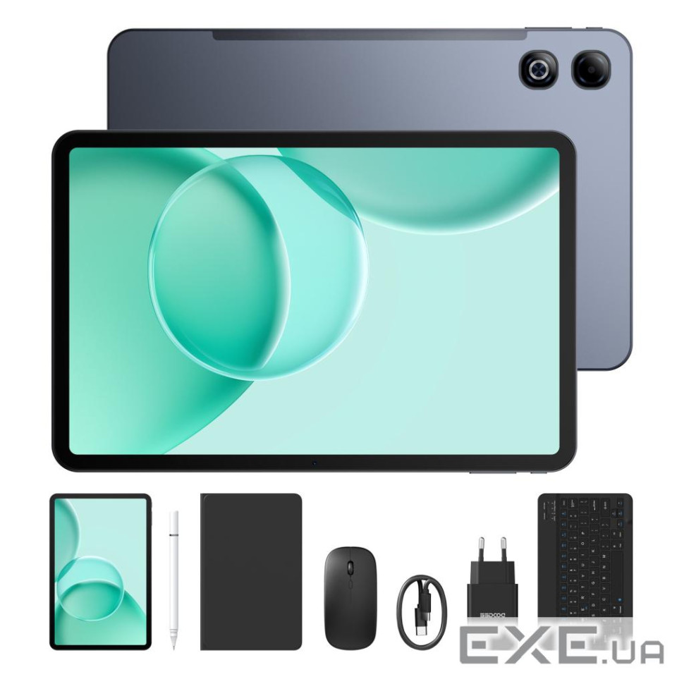 Планшет Doogee Tab G6 Max 13.4" 6/256GB 4G (LTE) Grey VIP Edition (6923740291382)
