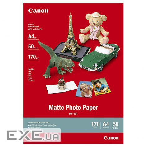 Фотопапір A4, 50 аркушів CANON MP101 A4 (7981A005AC)
