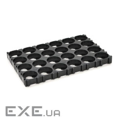 Кронштейн до акумуляторного блоку 18650 4*6p - 18.4mm