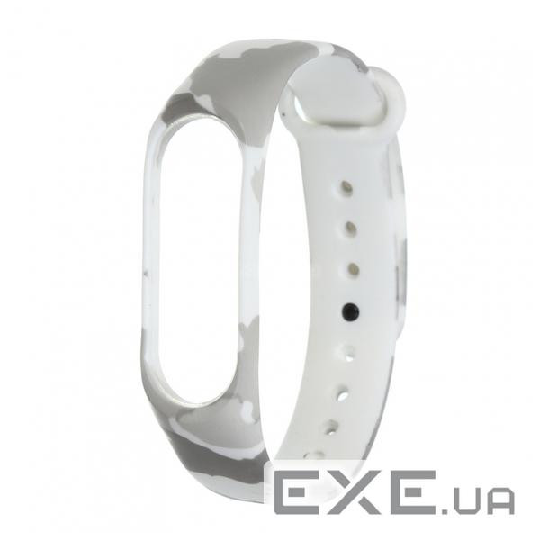 Ремінець Armorstandart для Xiaomi Mi Band 4/3 Khaki White (ARM55640)