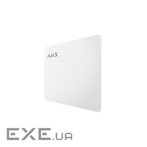 Безконтактна карта Ajax Pass white (10шт) ) (23500.89.WH)