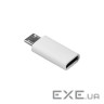 Переходник Lapara Micro USB Male to USB 3.1 Type-C Female white (LA-MaleMicroUSB-TypeC-Female white)