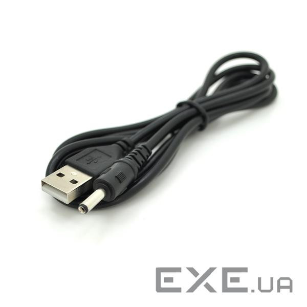 Кабель VOLTRONIC для планшета 0,8м USB=> 3.5/1.35 Black (YT-AM-3.5/1.35)