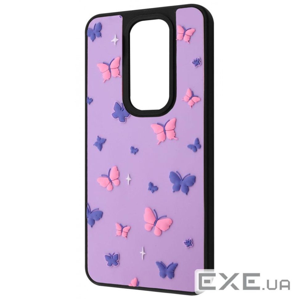 Чехол WAVE Doodle Case Xiaomi Redmi Note 8 Pro butterflies (64566 butterflies)