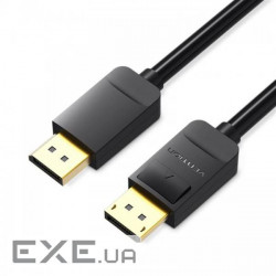 Кабель VENTION DisplayPort 1м Black (HACBF)