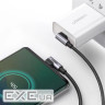 Дата кабель USB-C to USB-C 2.0m 5A 100W US335 90-degree Space Gray Ugreen (70698)