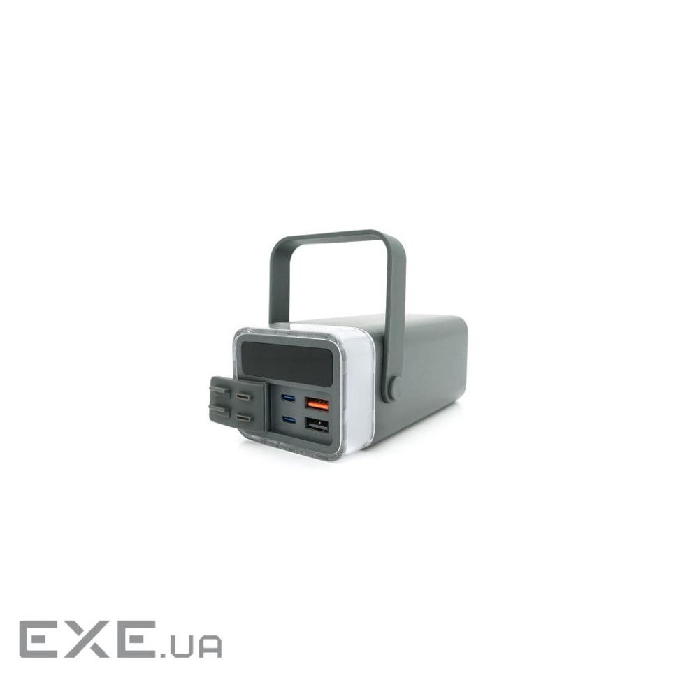Power Bank Remax RPP-596 40000mAh, 2USB+2Type-C, 22.5W, QC / PD, Gray, 0.92kg