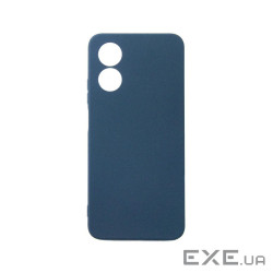 Чохол до мобільного телефона Dengos Carbon Oppo A17 (blue) (DG-TPU-CRBN-160)