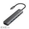 Концентратор Blueendless USB-C 6-in-1 3xUSB 3.0 + HDMI + RJ45 + USB-C PD100W (CA913909)