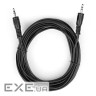 Кабель мультимедійний 3.5mm M to 3.5mm M 5.0m Vinga (VCPDCJ35MM5BK)