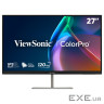 Монітор 27" 120 Гц 2K Pantone,100% sRGB і заводськ им калібруванням із USB-C 90 Вт VIEWS (VP2766-2K)