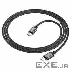 Кабель BOROFONE BX87 Sharp Type-C to Type-C 1м Black (BX87CCB)