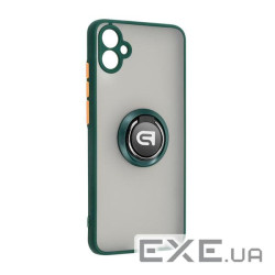 Чохол-накладка Armorstandart Frosted Matte Ring для Samsung Galaxy A04e SM-A042 Dark Green (ARM68347