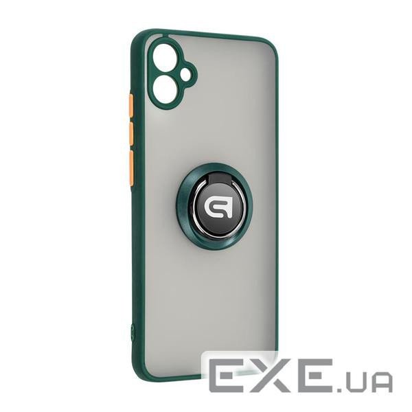 Чохол-накладка Armorstandart Frosted Matte Ring для Samsung Galaxy A04e SM-A042 Dark Green (ARM68347