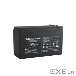 AGM Gel батарея 12V/9Ah глибокого розряду MR-PBU1 2-9 Герметична свинцево-кислотна бата (MR-PBU12-9)
