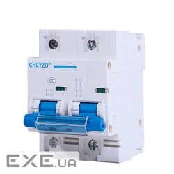 Автоматичний вимикач CHCYZO DZ47-63DC-B250, 2P, 250A, 12-125V (YT-RKB-2P-250A)