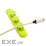 Організатор для кабелю магнітний Extradigital Cable Clips CC-952 Green (KBC1704)