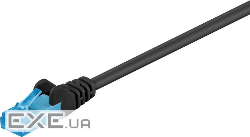 Патч-корд неекранований RJ45 UTP6a 10.0m, patch AWG26 D=5.0mm LSOH Cu,чорний (75.05.5412-5)