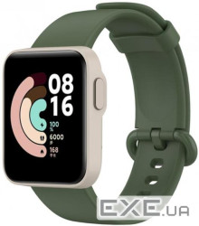 Ремінець BeCover для Xiaomi Mi Watch Lite/Redmi Watch 2/Redmi Watch 2 Lite Dark Green (707645)