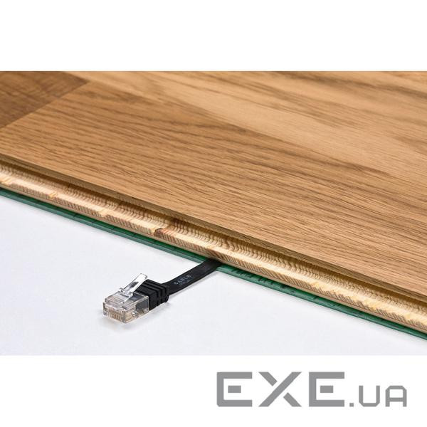 Патч-корд неекранований RJ45 UTP5e 10.0m,patch AWG30/7 Flat D=1.5x6.0mm,білий (75.09.3363-10) (75.09.3363-10)