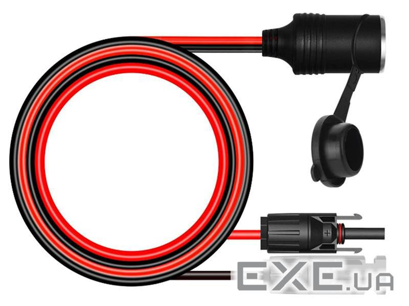 Адаптер для сонячних панелей 2Е MC4 - Автомобільний прикурювач розетка 0,5 м (2E-ASP-CCP-MC4-0.5) (2E-ASP-CCP-MC4-0.5)