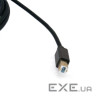 Кабель USB 2.0 (AM) - USB 2.0 (BM), 2 м , Black, Extradigital (KBU1803)